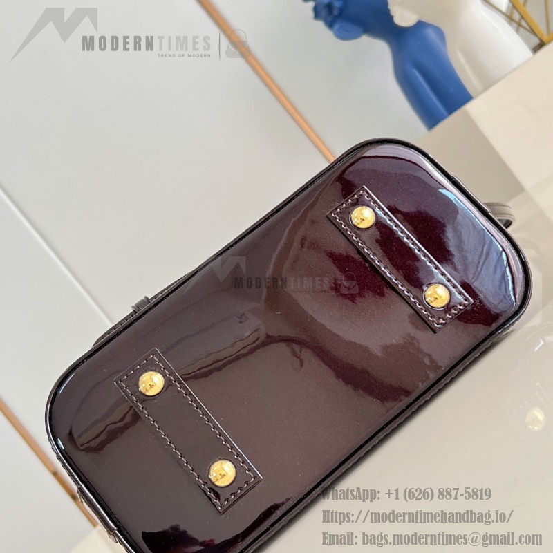 Louis Vuitton Alma BB Coffee Epi Leather Handbag 23.5x17.5x11.5 cm