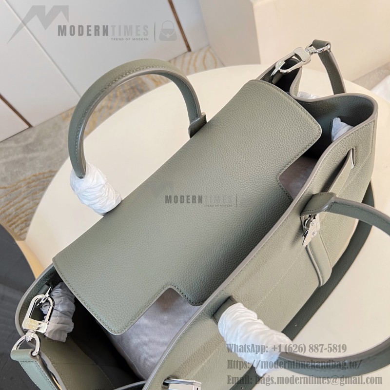 Louis Vuitton Georges Tote Bag M23153 in Cuir Millésime grained leather