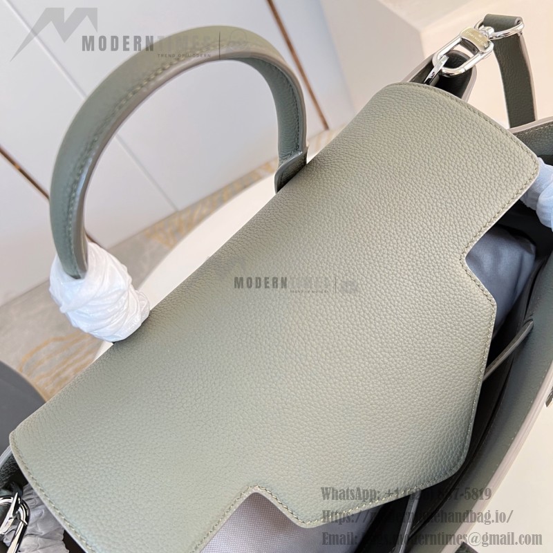 Louis Vuitton Georges Tote Bag M23153 in Cuir Millésime grained leather