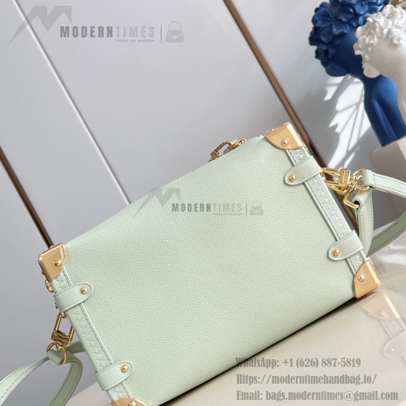 Louis Vuitton Side Trunk Medium Bag M27449 Light Green / M28333 Red