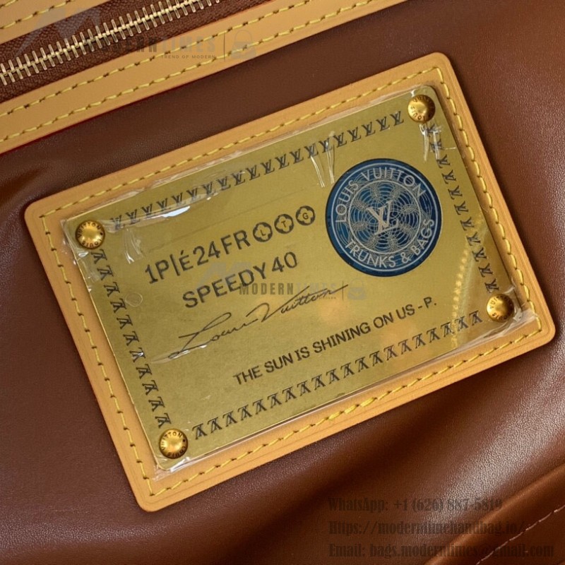 Louis Vuitton Speedy P9 Bandoulière 40 Monogram Leather Replica Handbag