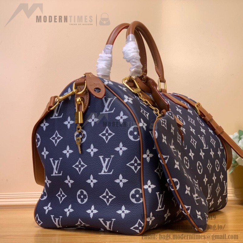 Louis Vuitton Speedy P9 Bandoulière 40 Monogram Leather Replica Handbag