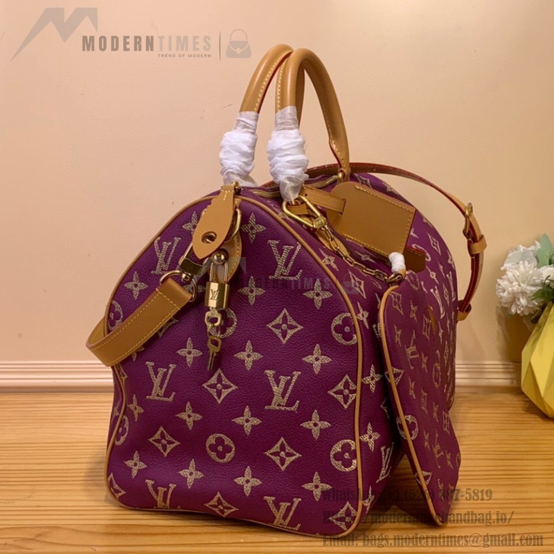 Louis Vuitton Speedy P9 Bandoulière 40 Monogram Leather Replica Handbag