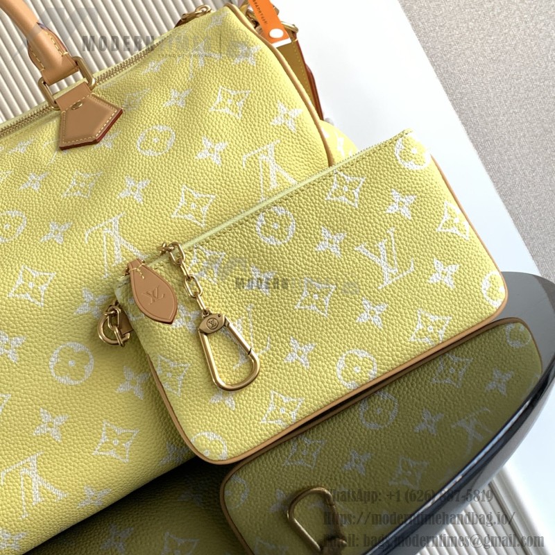 Louis Vuitton Speedy P9 Bandoulière 40 Monogram Leather Replica Handbag