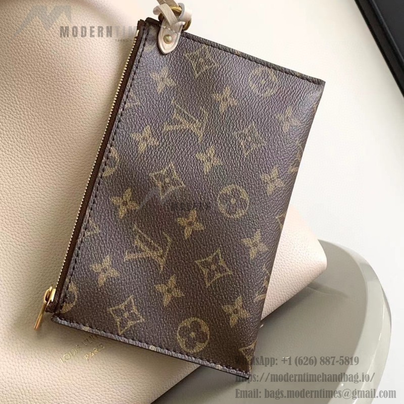 Louis Vuitton Low Key Hobo Bag in grained calfskin leather with adjustable shoulder strap