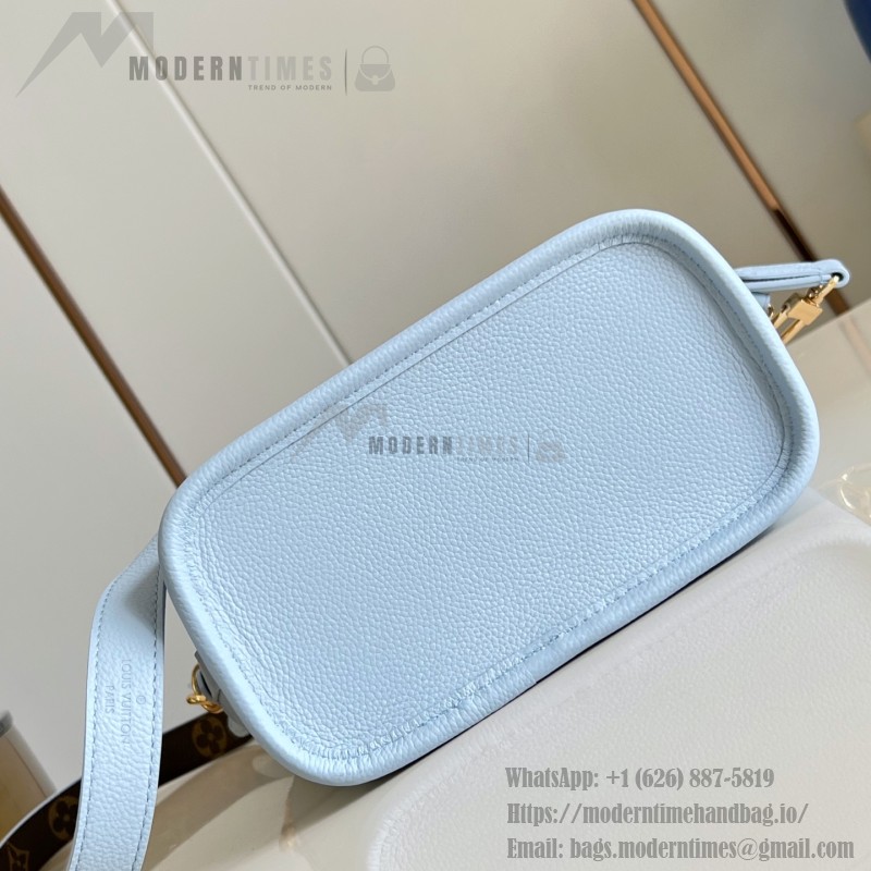 Louis Vuitton Neverfull Bandoulière Inside Out BB light blue Monogram handbag