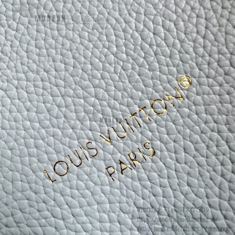 Louis Vuitton Neverfull Bandoulière Inside Out BB light blue Monogram handbag