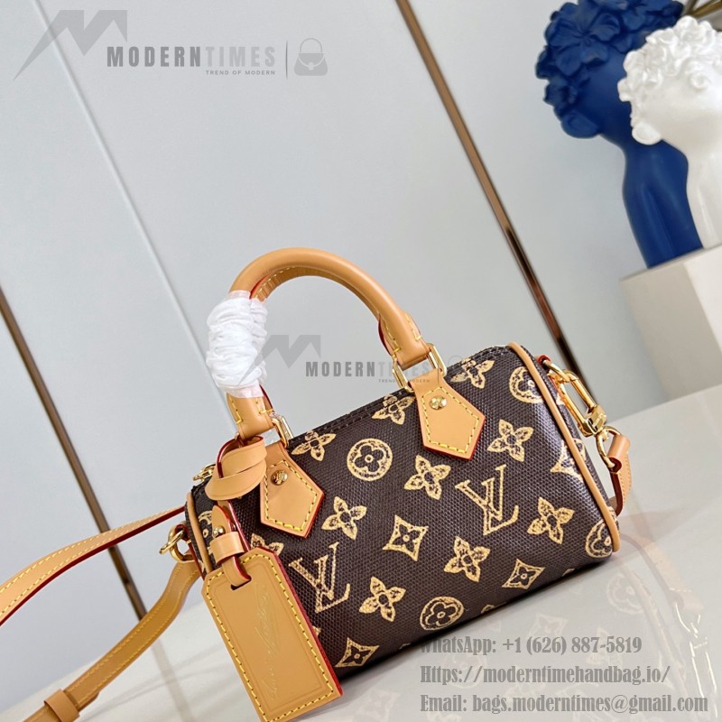 Louis Vuitton Nano Speedy Monogram Origine Handbag M27610