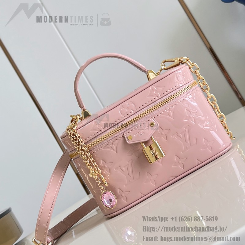 Louis Vuitton Vanity Chain Pouch Monogram Canvas Handbag M27169 Front View