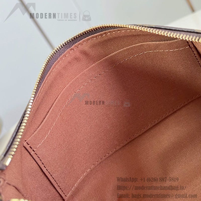 Louis Vuitton Monogram Denim Pochette Accessoires Bag M40712 Front View