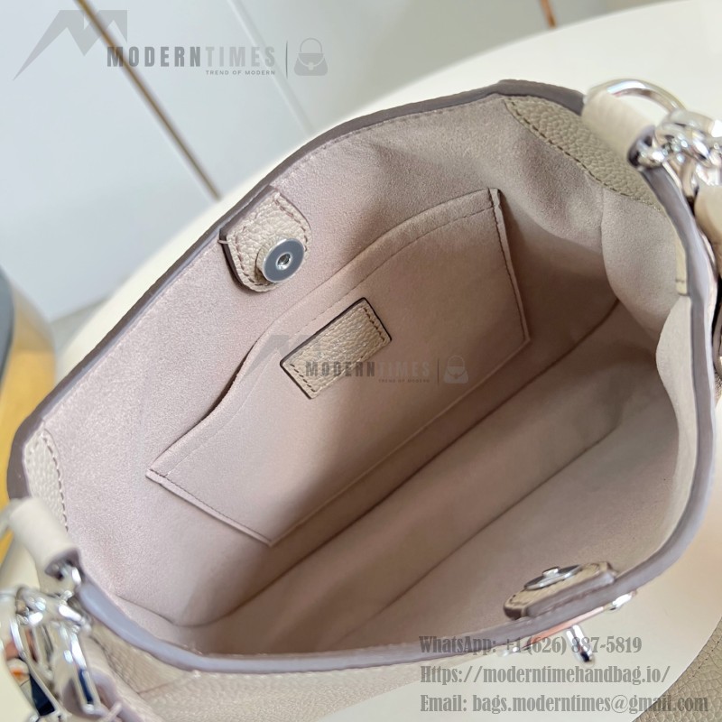 Louis Vuitton All Around Small Handbag Black Monogram Perforated Leather M28306 Crossbody Bag