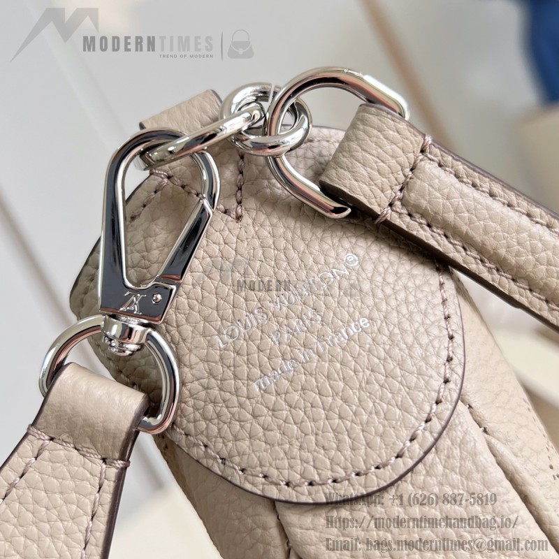 Louis Vuitton All Around Small Handbag Black Monogram Perforated Leather M28306 Crossbody Bag