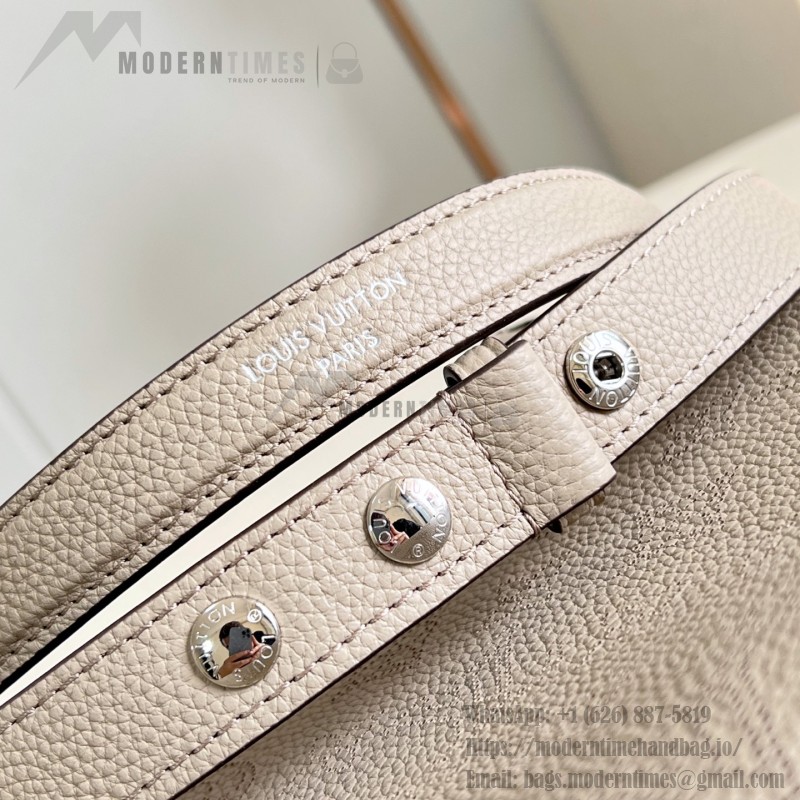 Louis Vuitton All Around Small Handbag Black Monogram Perforated Leather M28306 Crossbody Bag
