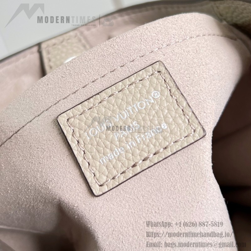 Louis Vuitton All Around Small Handbag Black Monogram Perforated Leather M28306 Crossbody Bag