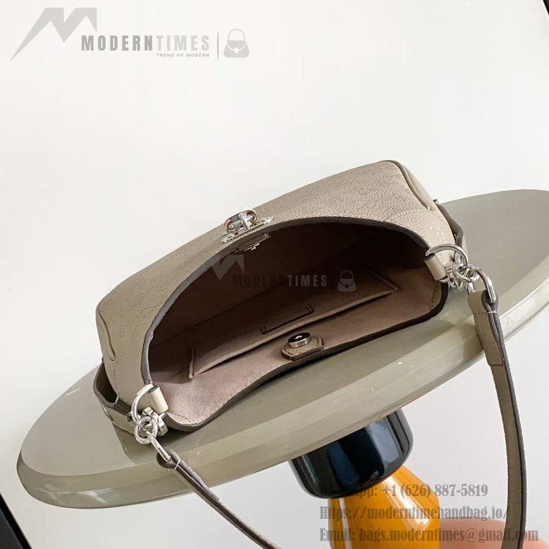 Louis Vuitton All Around Small Handbag Black Monogram Perforated Leather M28306 Crossbody Bag