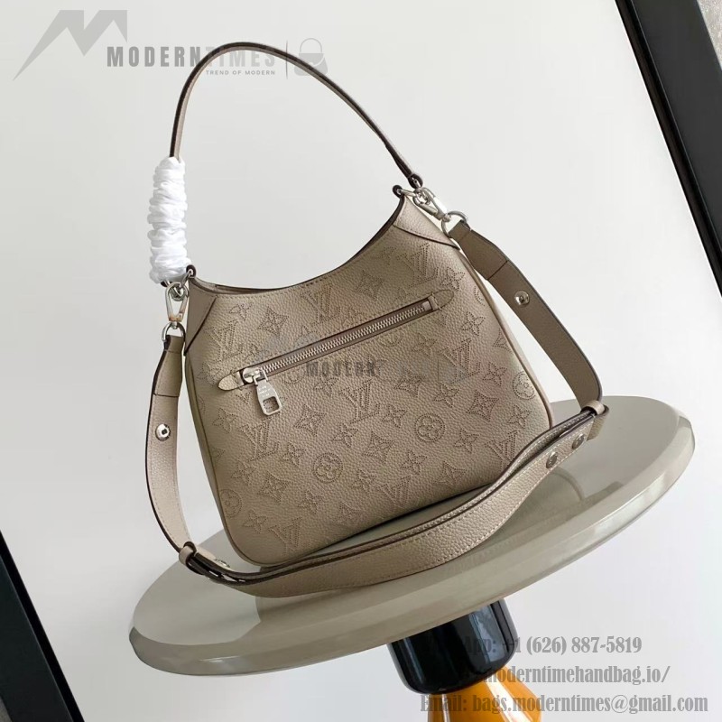 Louis Vuitton All Around Small Handbag Black Monogram Perforated Leather M28306 Crossbody Bag