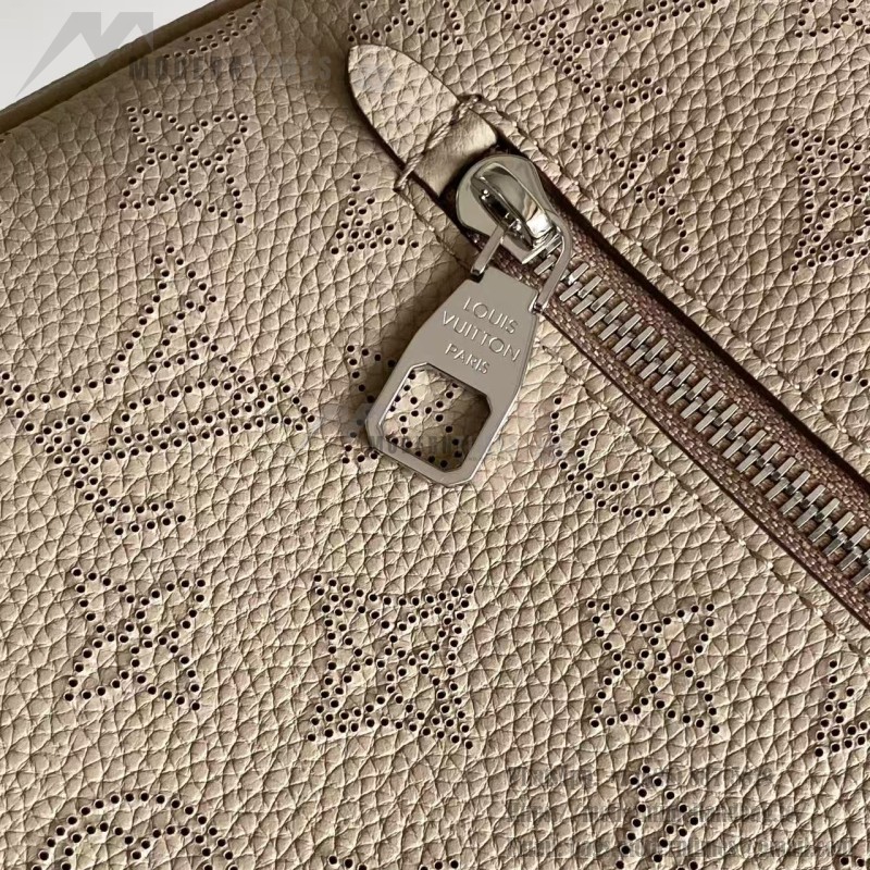 Louis Vuitton All Around Small Handbag Black Monogram Perforated Leather M28306 Crossbody Bag