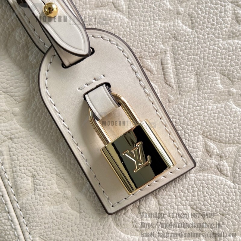 Louis Vuitton All In One Small Handbag M29337 Monogram Empreinte Leather Hobo Tote Bag