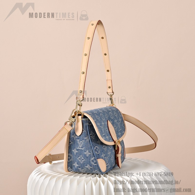Louis Vuitton Diane Handbag M13070 Monogram Denim Shoulder Crossbody Bag