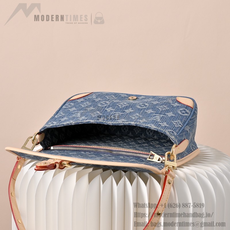 Louis Vuitton Diane Handbag M13070 Monogram Denim Shoulder Crossbody Bag