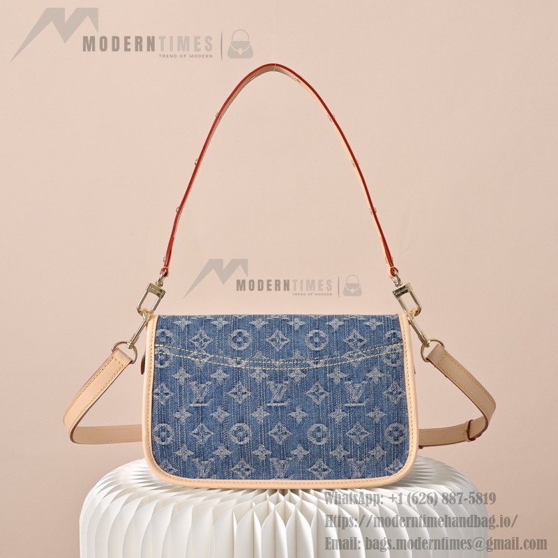 Louis Vuitton Diane Handbag M13070 Monogram Denim Shoulder Crossbody Bag