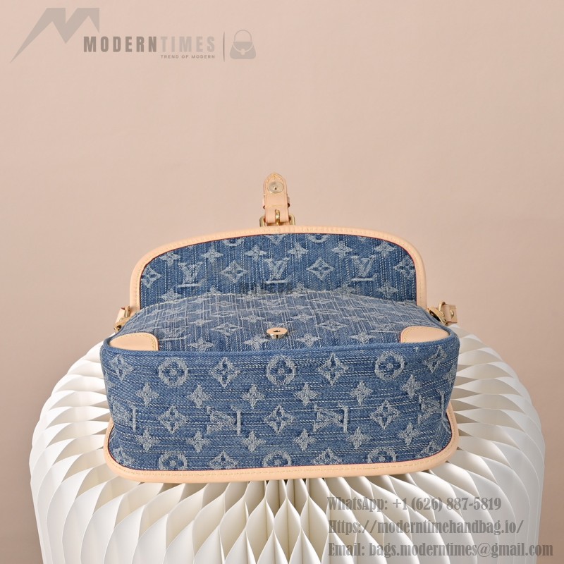 Louis Vuitton Diane Handbag M13070 Monogram Denim Shoulder Crossbody Bag