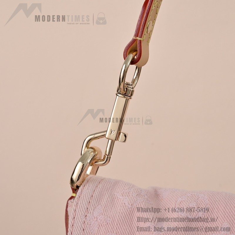 Louis Vuitton Sunset Monogram Denim Pink M13347 Replica Handbag