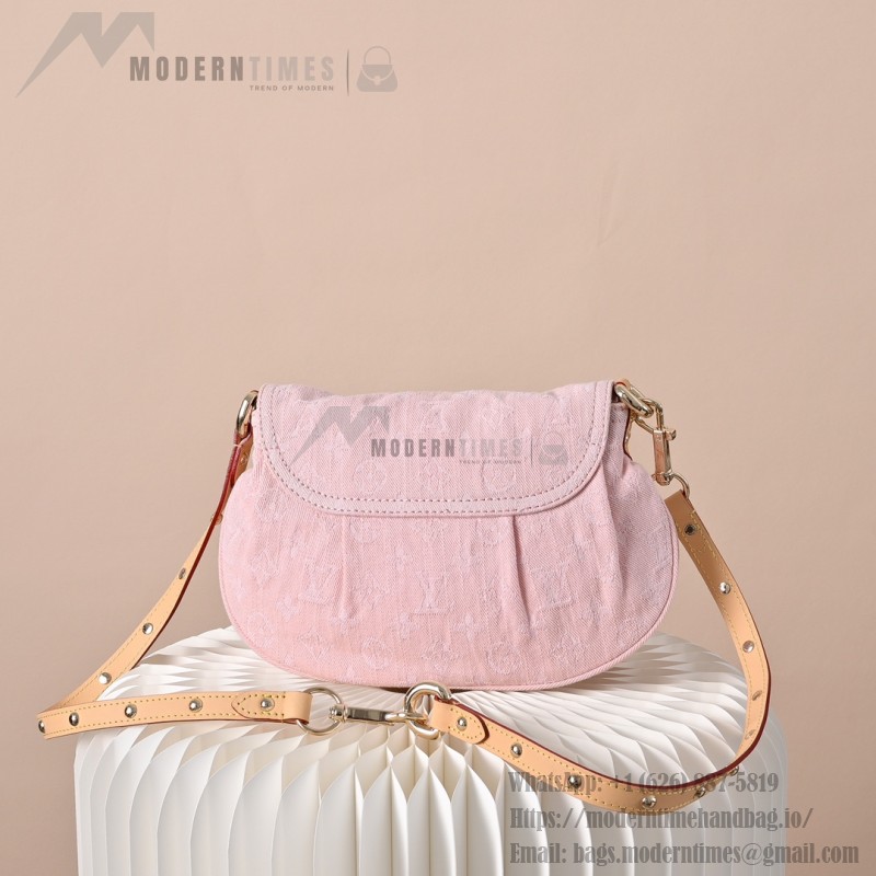 Louis Vuitton Sunset Monogram Denim Pink M13347 Replica Handbag