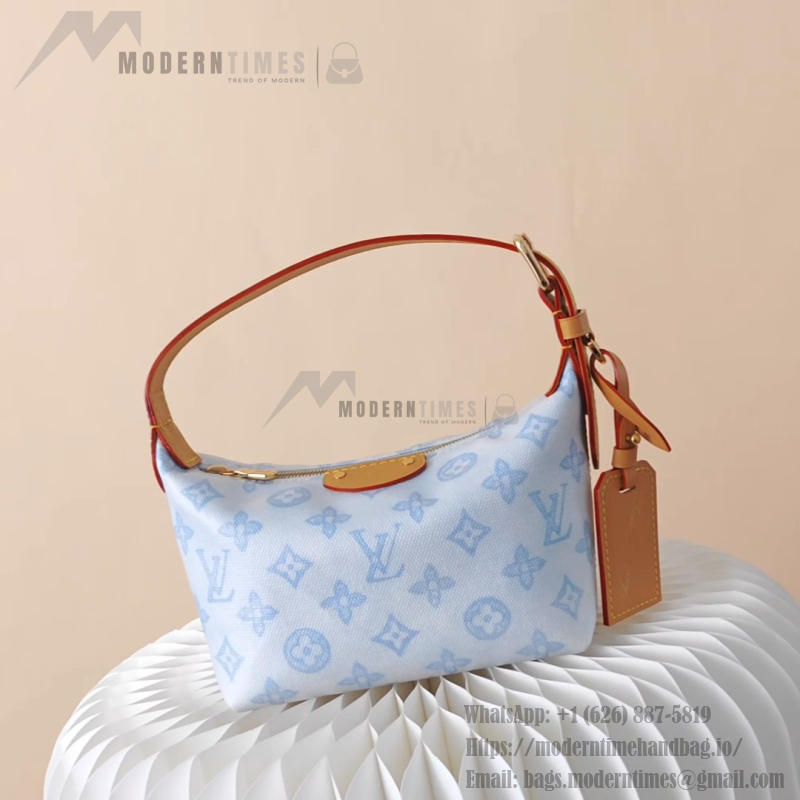 Louis Vuitton Pochette Hills Monogram Origine Blue M28250 Replica Handbag