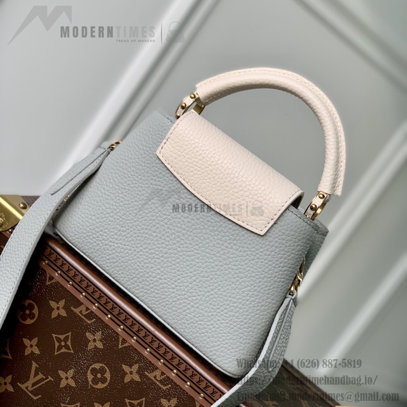 Louis Vuitton Capucines MM Handbag M21296 Mini in Elegant Leather