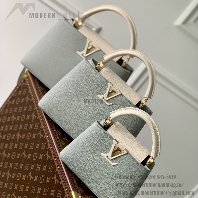 Louis Vuitton Capucines MM Handbag M21296 Mini in Elegant Leather