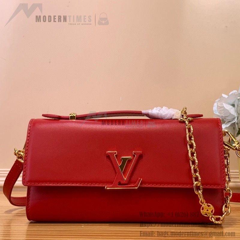 Wallet On Chain Capucines Red Bag M12405