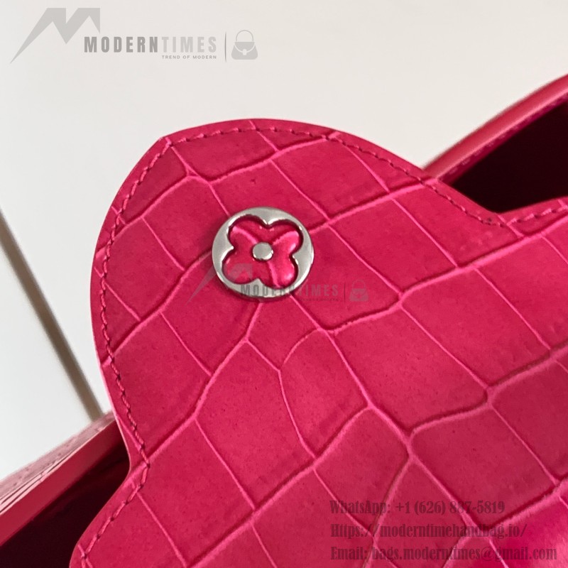 Louis Vuitton Capucines BB M92173 Light Plum Pink Taurillon Leather Handbag