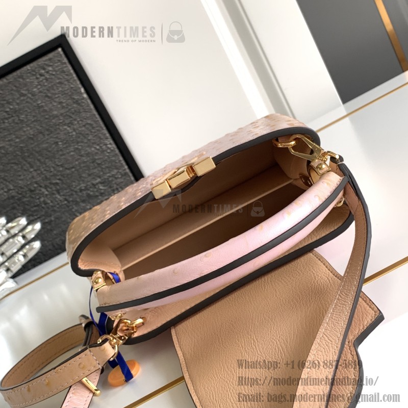 Louis Vuitton Capucines BB Gradient White Taurillon Leather Handbag M24713 M24714