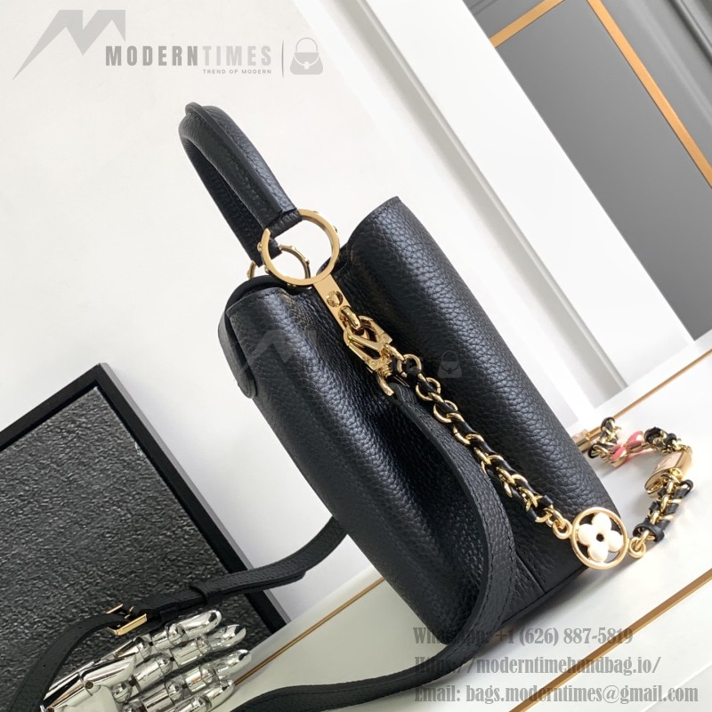 Louis Vuitton Capucines BB Black Chip Replica Bag M23951 M23950