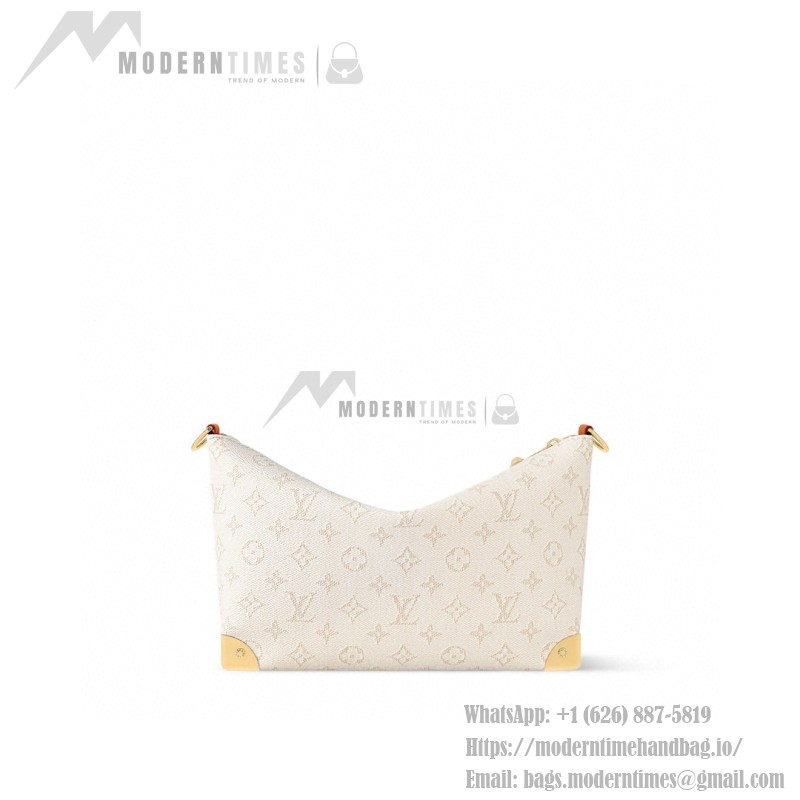 Louis Vuitton Bobo Trunk White Monogram Heritage Canvas Handbag M14661