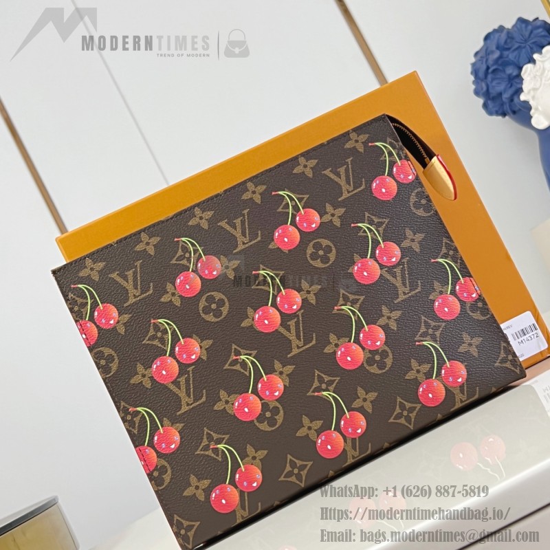 Louis Vuitton x Takashi Murakami Cherry Toiletry Pouch M14372