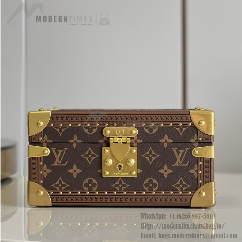 Louis Vuitton M20292 Jewelry Trunk Monogram Pink Interior