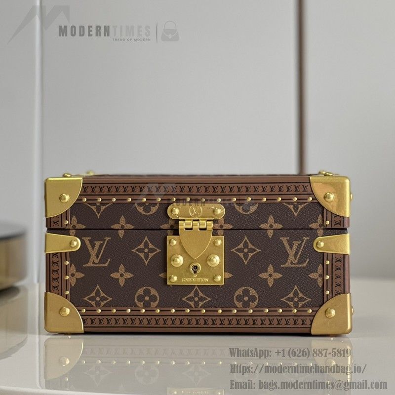 Louis Vuitton M20292 Jewelry Trunk Monogram Pink Interior
