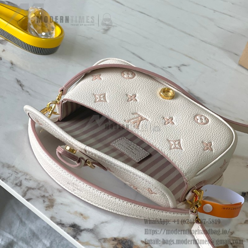 Louis Vuitton Nano Diane M13642 Replica Handbag with MB163c Chip and Original Leather