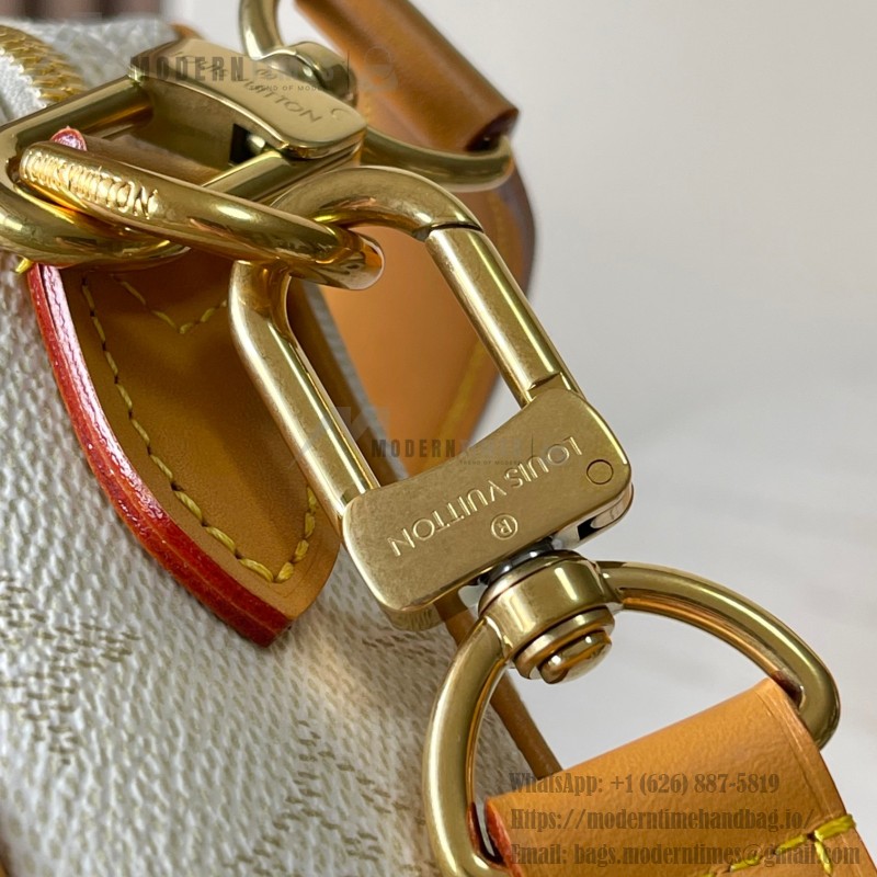 Louis Vuitton NIL Handbag M14682 White with MB163c Chip