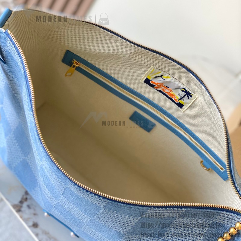 Replica Louis Vuitton Vagabond Hobo N00202 Denim – Premium MB163c Version