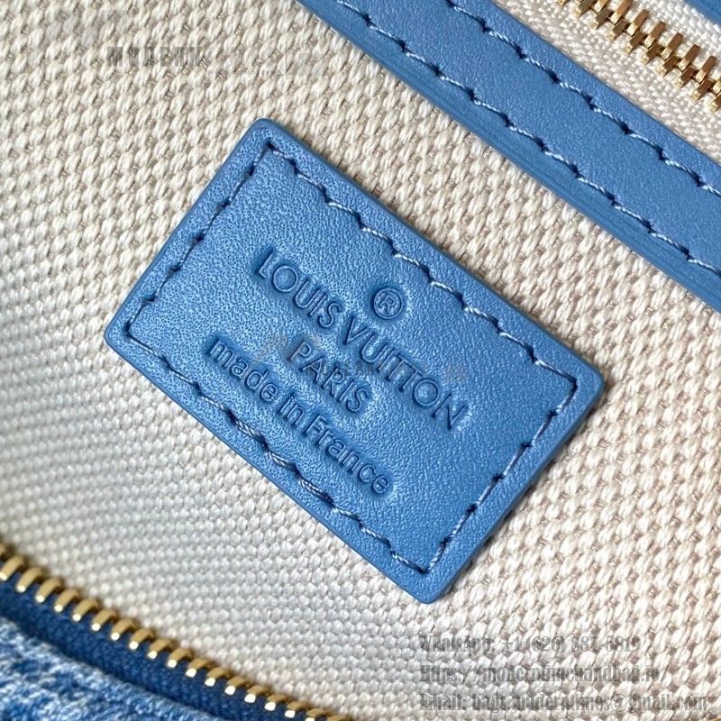 Replica Louis Vuitton Vagabond Hobo N00202 Denim – Premium MB163c Version