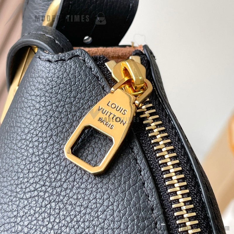 Louis Vuitton Low Key Cookie Medium Handbag – Black Apricot Brown – MB163C Chip