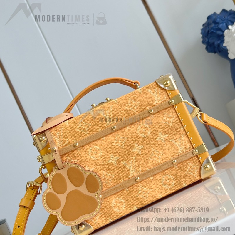 Louis Vuitton Handle Trunk M12458 – Monogram Heritage Canvas Handbag