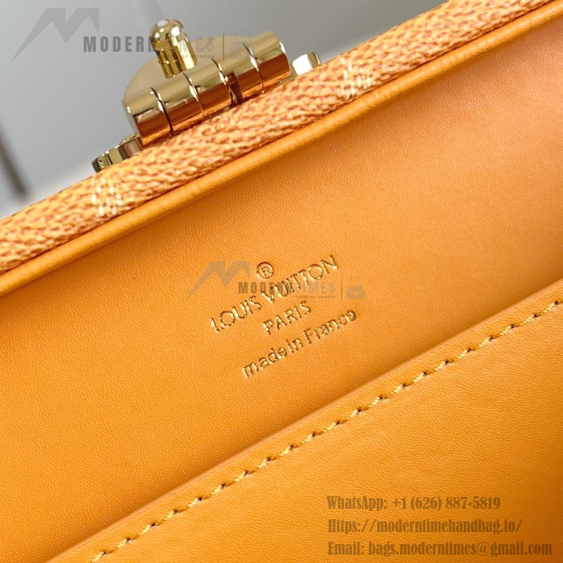 Louis Vuitton Handle Trunk M12458 – Monogram Heritage Canvas Handbag