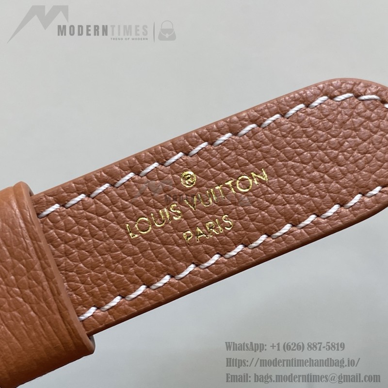 Louis Vuitton Wallet On Chain M12147 Brown Leather Monogram Shoulder Bag