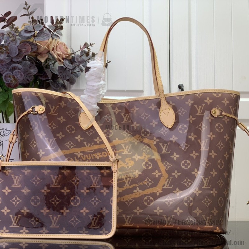 Louis Vuitton Neverfull GM Transparent PVC Tote Bag M14991