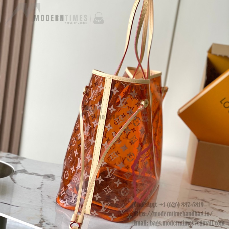 Louis Vuitton Neverfull GM Monogram PVC M14500 Transparent Handbag