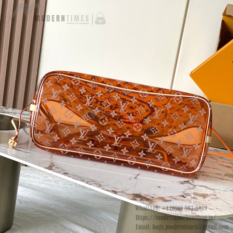 Louis Vuitton Neverfull GM Monogram PVC M14500 Transparent Handbag
